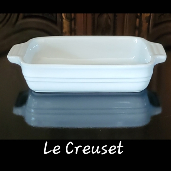 Le Creuset Other - Le Creuset 7" x 5" Stoneware Dish Never Used